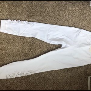 Fabletics white leggings